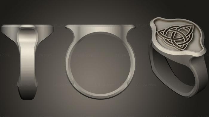 Jewelry rings (Celtic Styled Ring, JVLRP_0320) 3D models for cnc